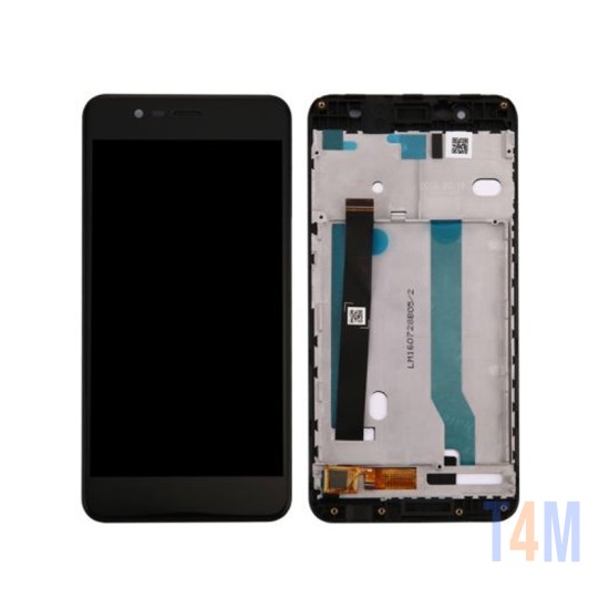 TOUCH+DISPLAY WITH FRAME ASUS ZENPHONE 3 MAX/ZC520TL 5.2" BRANCO